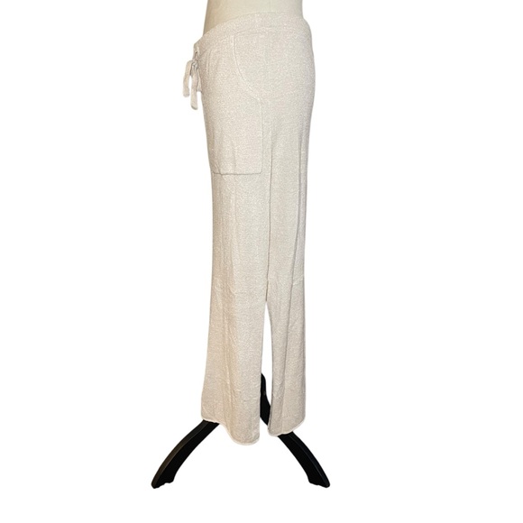 Barefoot dreams pocketed Beige Maxi Skirt with slit size small women’s - Picture 6 of 10